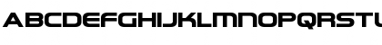 Omega Flight Expanded Regular Font