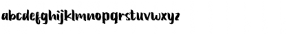 One Push Regular Font One Push Regular Font