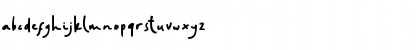 Random Handwritten Regular Font Random Handwritten Regular Font