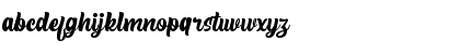 The Rughton Script Regular Font The Rughton Script Regular Font