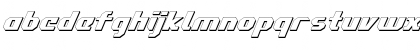 Commonwealth 3D Italic 3D Italic Font
