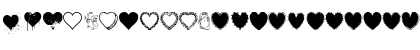 Hearts Salad Regular Font Hearts Salad Regular Font