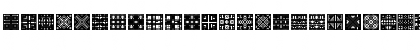 Patterns Medium Font