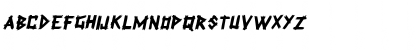 PlanksDisplayCaps Italic Font