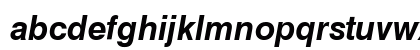 HelveticaCyr Upright Bold Italic