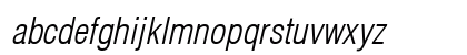 Helvetica-CondensedLight LightItalic