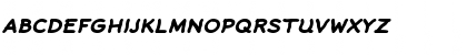 Rattlescript-BoldObliCaps Regular Font