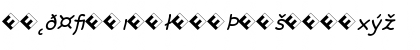 Rattlescript-RegularObliExp Regular Font