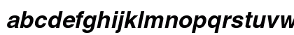 Helvetica World Bold Italic
