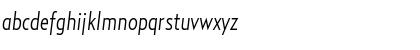 RelayCond-LightItalic Regular Font