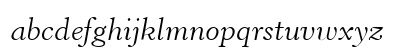 HorleyOldStyleMT-Light LightItalic