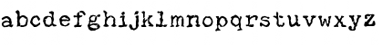 SBC Distressed Typewriter Regular Font SBC Distressed Typewriter Regular Font
