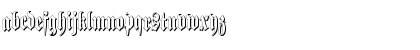 Schmalfette Fraktur Schattiert Regular Font Schmalfette Fraktur Schattiert Regular Font