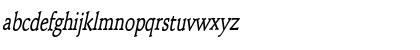 Schroeder Condensed Bold Italic Font