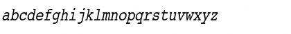 Courier Condensed Italic Font