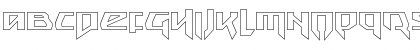 Snubfighter Outline Regular Font Snubfighter Outline Regular Font