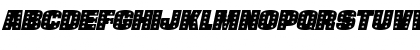 StarsCapsHeavy Italic Font