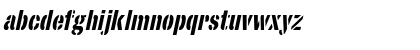 StencilSet Oblique Font