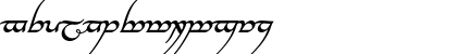 Tengwar Annatar Alt Bold Italic Font Tengwar Annatar Alt Bold Italic Font