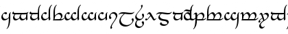 Tengwar Annatar Regular Font