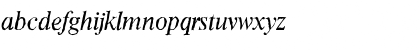 ThamesAntique Italic Font