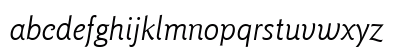 ITCGoudySans-Light LightItalic