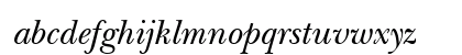 ITCNewBaskerville RomanItalic