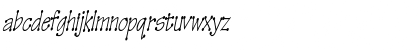 TinkerToyCondensed Oblique Font