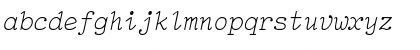 TiredOfCourierThin Italic Font TiredOfCourierThin Italic Font