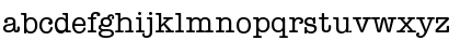 Typewriter-Serial Regular Font Typewriter-Serial Regular Font