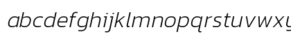 Kanit ExtraLight Italic