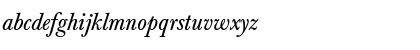 Baskerville T Italic Font