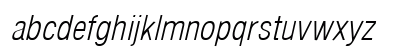 ArenaCondensedLight Italic