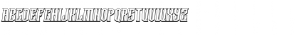 Damages 3D Italic Font Damages 3D Italic Font