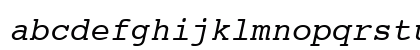 Courier10 BT Italic