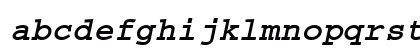 CourierCyr Bold Italic