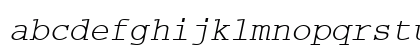 CourierCyr Italic
