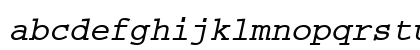 CourierMEE Bold Italic