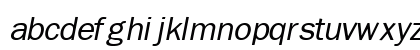 FranklinGothicSSK Italic