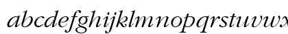GaramondItcTEELig Italic