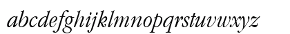 GaramondItcTEELigCon Italic