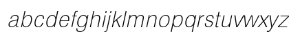 HebarExtraLight Italic