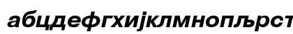 Helvetica-Cirilica Bold Italic