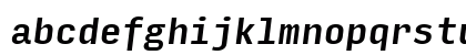 Input Mono Narrow Medium Italic