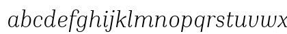 Inria Serif Light Italic