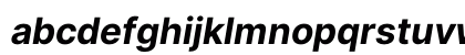 Inter Bold Italic