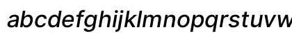 Inter UI Medium Italic Inter UI Medium Italic