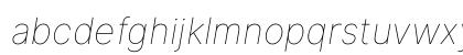 Inter UI Thin Italic
