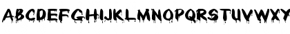 Drippy Paint Normal Font Drippy Paint Normal Font