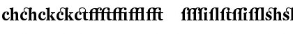 DTL Fleischmann Regular Font